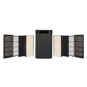 SHARP PureFit Air Purifier with Plasmacluster | Removes 99.97% Pollutants - Bacteria, Virus, Mold, VOCs | 4-Stage Filters | Japan Technology | 930 ft² | FX-S120M-H
