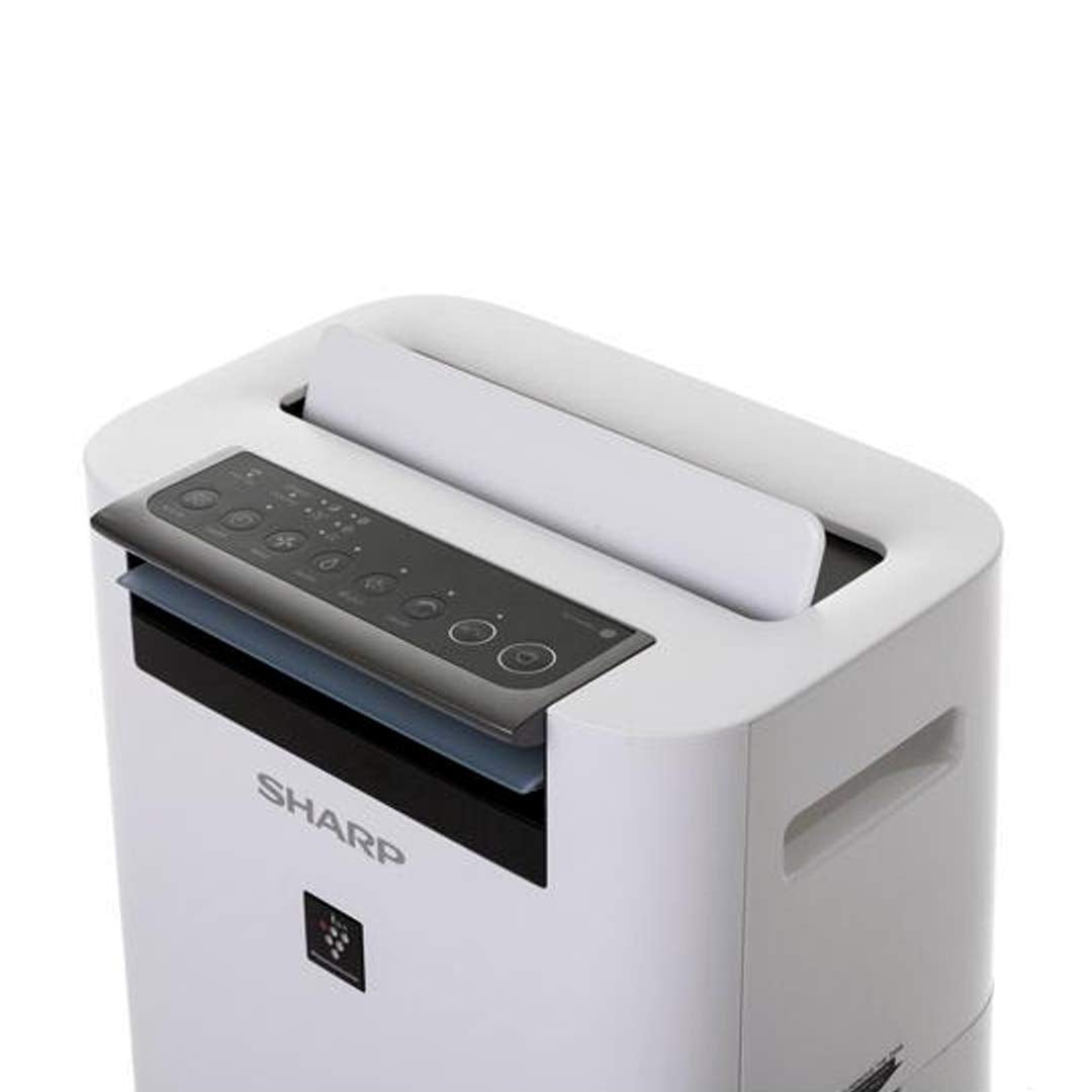 SHARP Air Purifier with Humidifier | Plasmacluster | Removes 99.97% Pollutants - Bacteria, Virus, Mold, VOCs | HEPA & PANDAA Filter | Japan Tech | 540 ft² | KC-G60M-W
