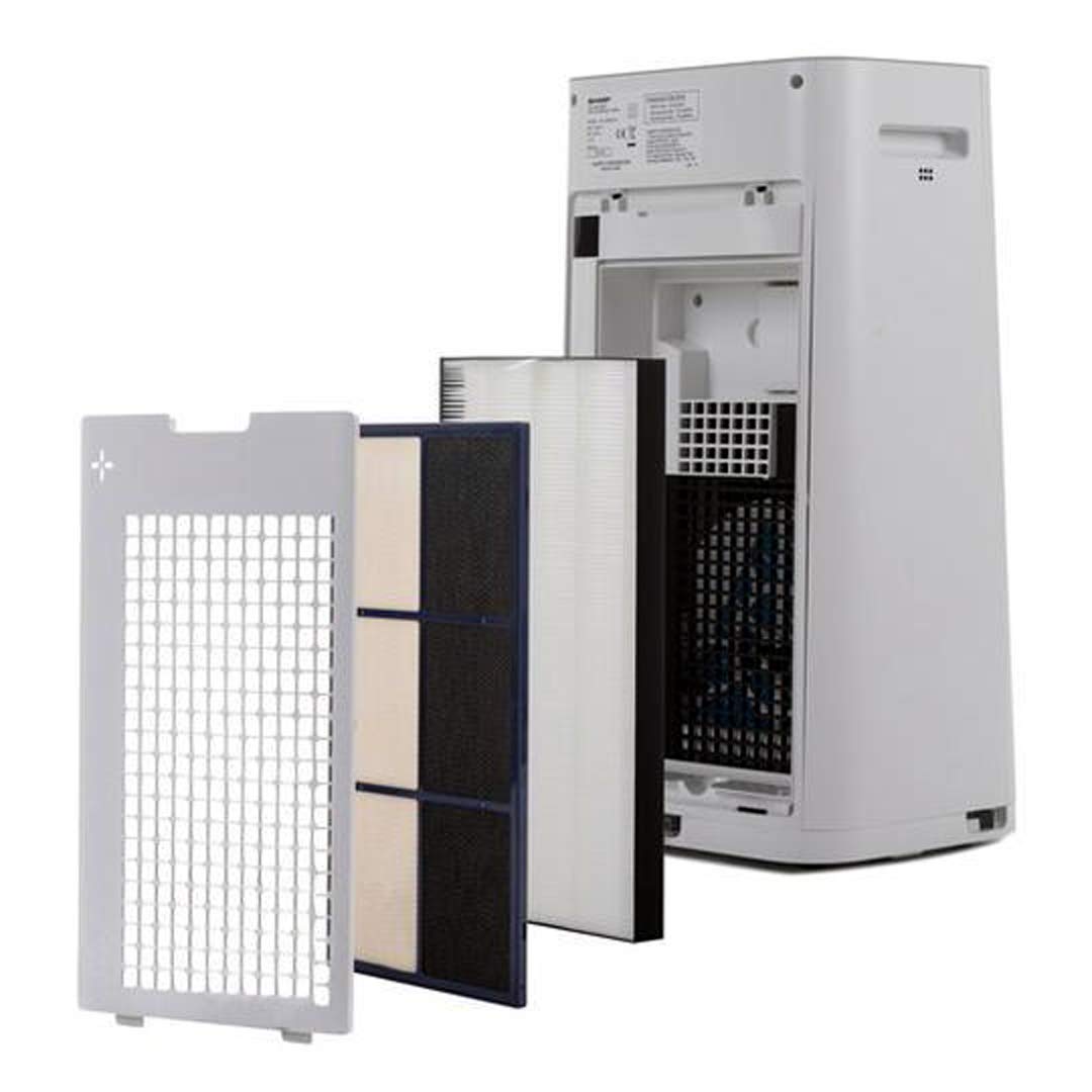SHARP Air Purifier with Humidifier | Plasmacluster | Removes 99.97% Pollutants - Bacteria, Virus, Mold, VOCs | HEPA & PANDAA Filter | Japan Tech | 540 ft² | KC-G60M-W