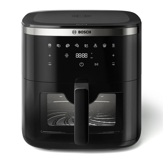Bosch CrispMaxx 7.2L Air Fryer | Baking Tray | Digital Touch Controls | 8 Functions | Illuminated Window | Shake Alarm | MAF671B5IN