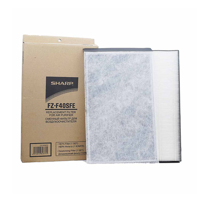 Sharp Original Replacement Filter Set for FP-F40E/FM40E Air Purifier (HEPA + De-odourising Filters)
