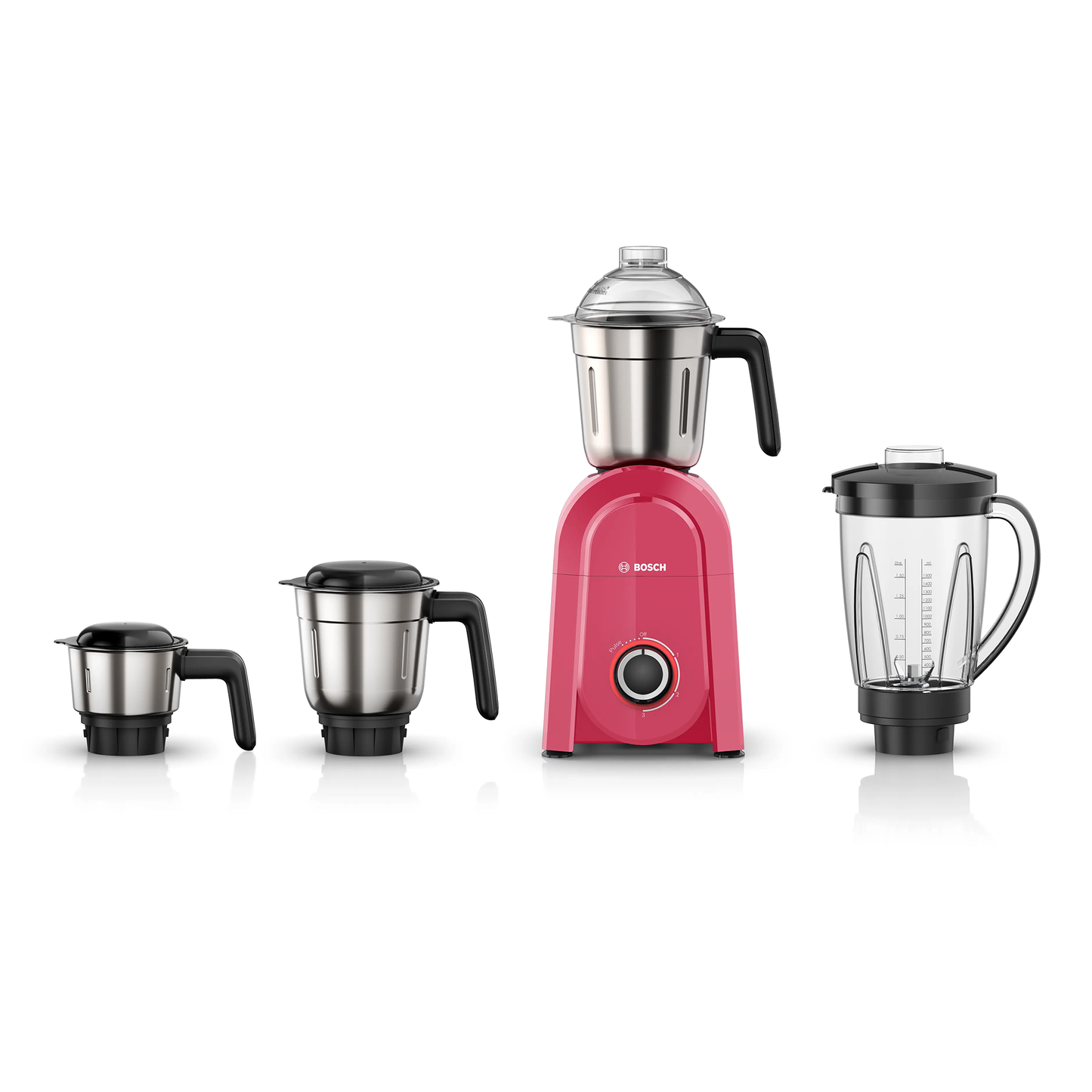 Bosch CosMixx Pro 1000W 4 Jar Mixer Grinder | Tera Power Copper Motor | 22,000 RPM