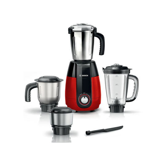 Bosch TrueMixx Pro 1000W 4 Jar Mixer Grinder | Hi-Flux Copper Motor | 24,000 RPM | MGM8842