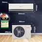 SHARP Reiryou 3 Star Inverter Split Air Conditioner | 7-in-1 Convertible, 4-Way Auto Swing, 100% Copper with Gold Coating | 2026 Series