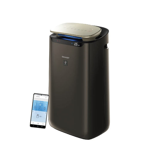 SHARP Air Purifier with Plasmacluster & WiFi | Removes 99.97% Pollutants - Bacteria, Virus, Mold, VOCs | PM2.5 Indicator | 4-Stage Filter | Japan Tech | 680 ft² | FX‑J80M‑H