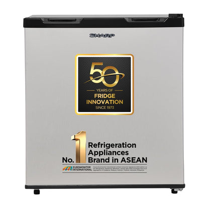 SHARP 50L Micro Single-Door Refrigerator | 3 Star | Toughened Glass Shelf | Japan 7-Shield Protection
