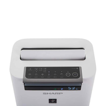 SHARP Air Purifier with Humidifier | Plasmacluster | Removes 99.97% Pollutants - Bacteria, Virus, Mold, VOCs  |  HEPA & PANDAA Filter | Japan Tech | 540 ft² | KC-G60M-W