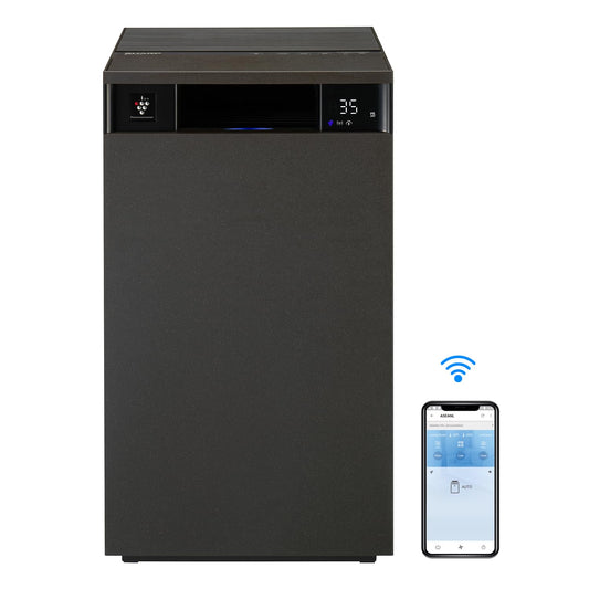 SHARP PureFit Air Purifier with Plasmacluster | Removes 99.97% Pollutants - Bacteria, Virus, Mold, VOCs | 4-Stage Filters  | Japan Technology | 930 ft² | FX-S120M-H
