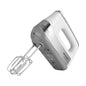 SHARP Hand Mixer | 500W, 5-Speed, Turbo Mode, Multiple Hooks for Whisking and Dough Making | EM-H50N-W