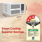 SHARP Ryohu-FS Window Air Conditioner | Heavy Duty, Turbo Mode, 100% Copper with Blue Coating | 2026 Series