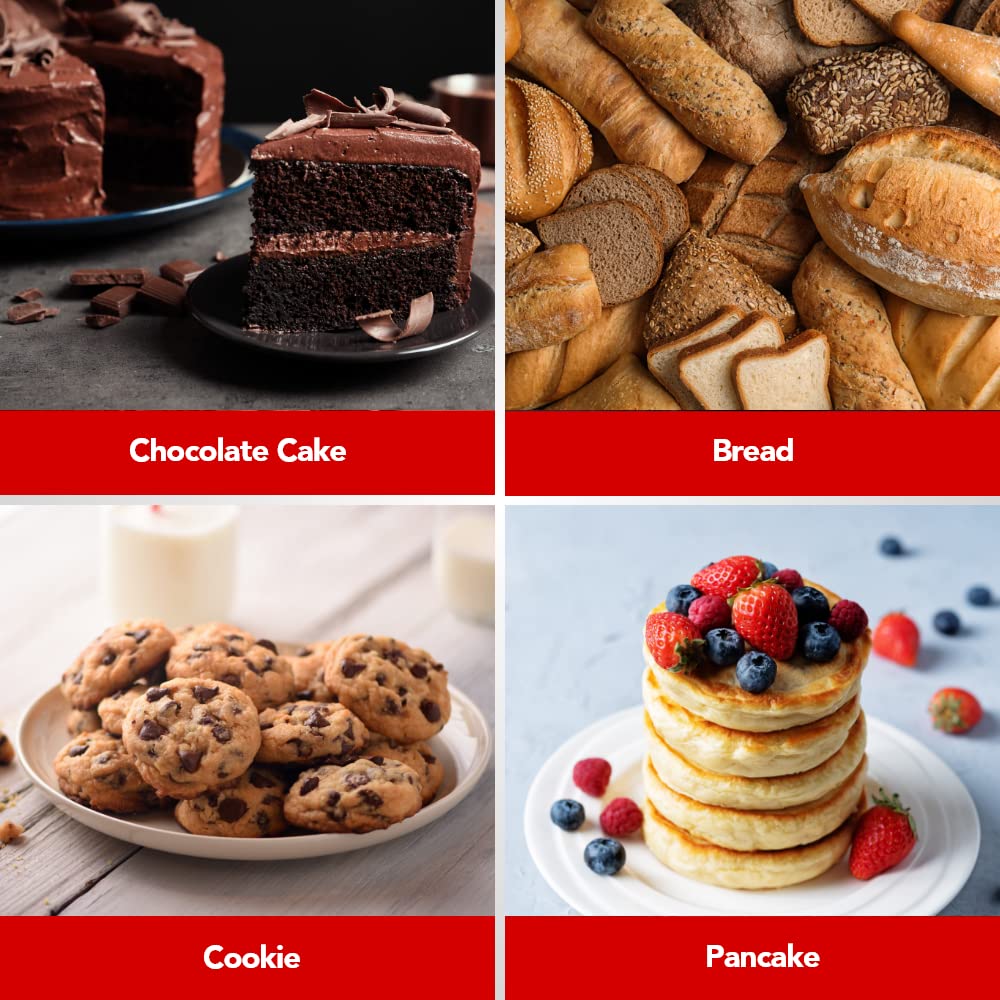 SHARP Hand Mixer | 500W, 5-Speed, Turbo Mode, Multiple Hooks for Whisking and Dough Making | EM-H50N-W