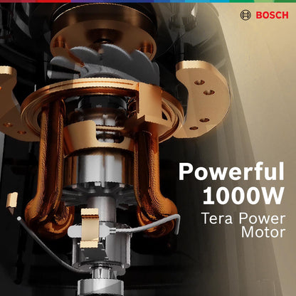 Bosch CosMixx Pro 1000W 4 Jar Mixer Grinder | Tera Power Copper Motor | 22,000 RPM