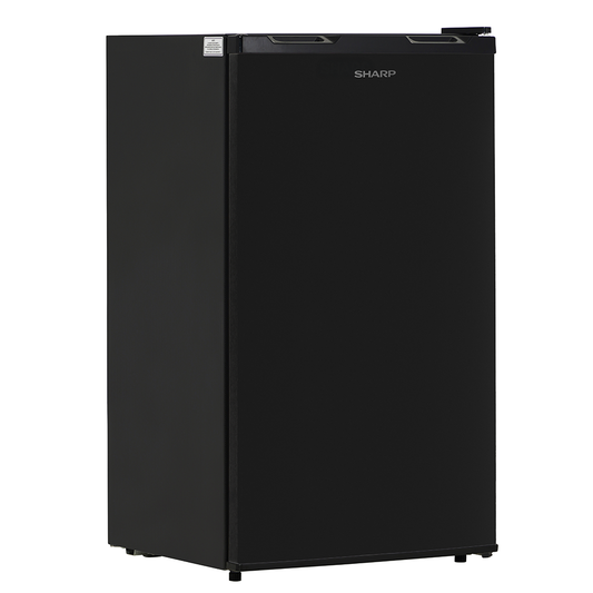 SHARP 92L Mini Single-Door Refrigerator | Toughened Glass Shelves | Japan 7-Shield Protection | SJ-MRW101N2