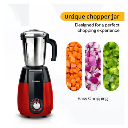 Bosch TrueMixx Pro 1000W 4 Jar Mixer Grinder | Hi-Flux Copper Motor | 24,000 RPM
