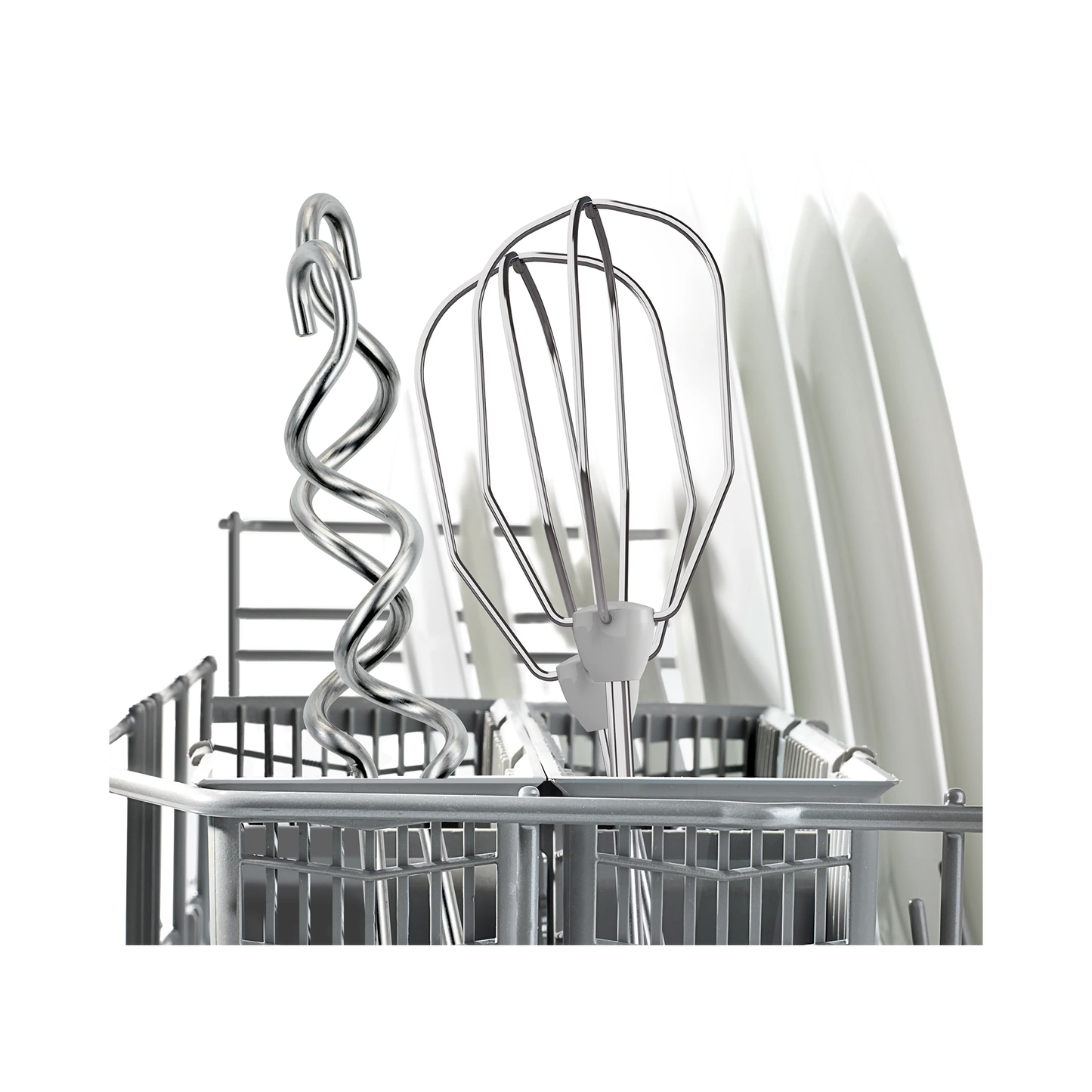 Bosch CleverMixx Hand Mixer | 375W, 4-Speed, Multiple Hooks for Whisking and Dough Making