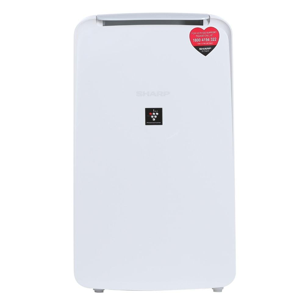 SHARP Compact Dehumidifier for Home & Office with Plasmacluster | Removes Bacteria, Virus, Mold, VOCs | Japan Technology |  250 ft² | DW-P10M-W