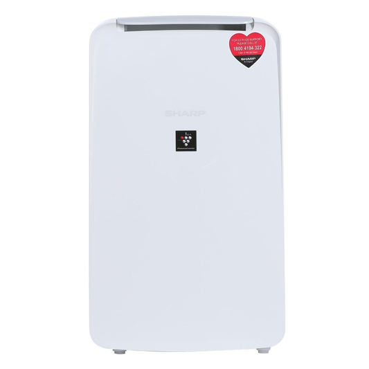 SHARP Compact Dehumidifier for Home & Office with Plasmacluster | Removes Bacteria, Virus, Mold, VOCs | Japan Technology |  250 ft² | DW-P10M-W